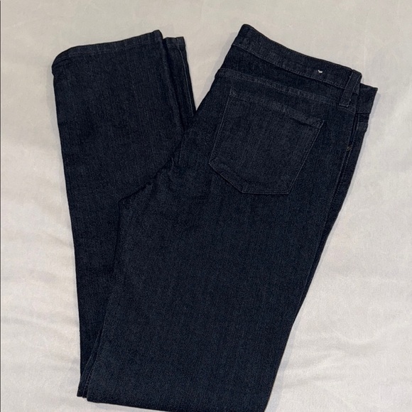 Le Chateau Jeans Dark Blue Denim Boot Cut Jeans - Picture 2 of 14